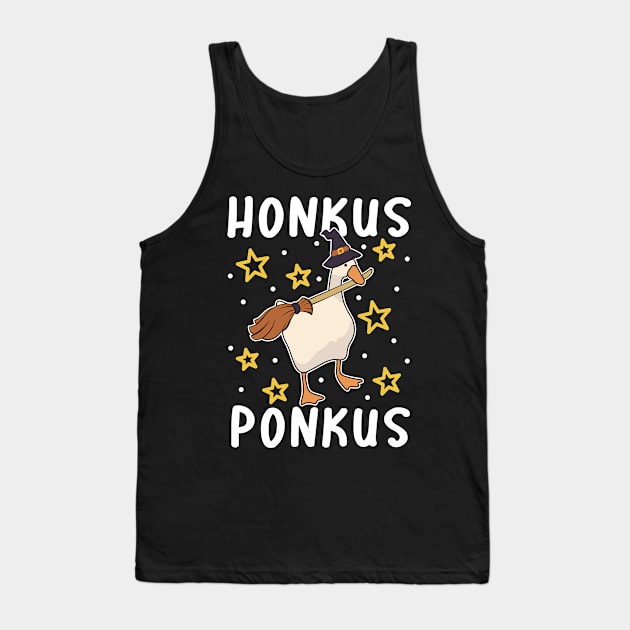 Honkus Ponkus Goose Meme design, Halloween funny meme items Tank Top by Polokat